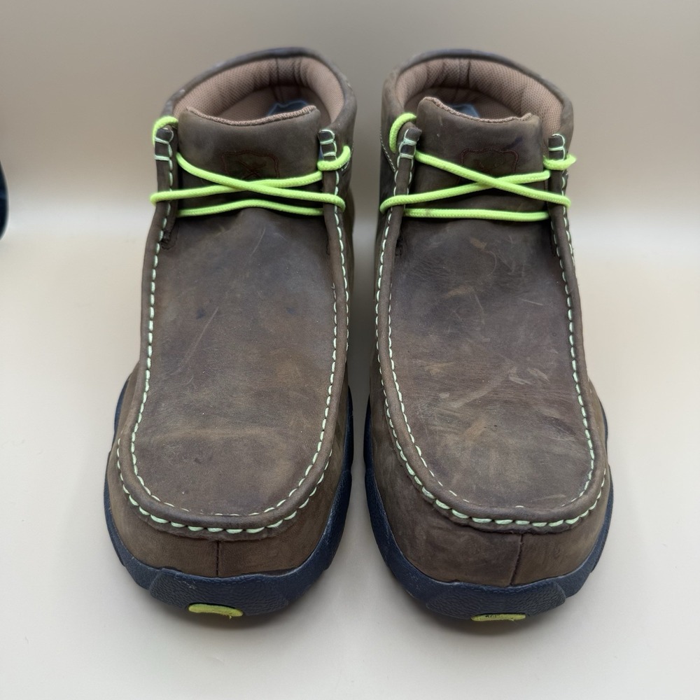 Twisted X MDMST02 Chukka Driving Moc Safety Toe Work Boots Mens 14M Brown